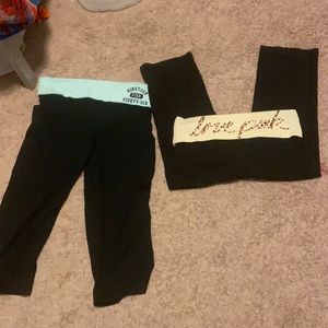 Victoria secret pink yoga Capri
